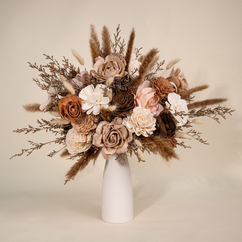 Luxe Amber Vase Centerpiece*-DIY & BIFM & RTS