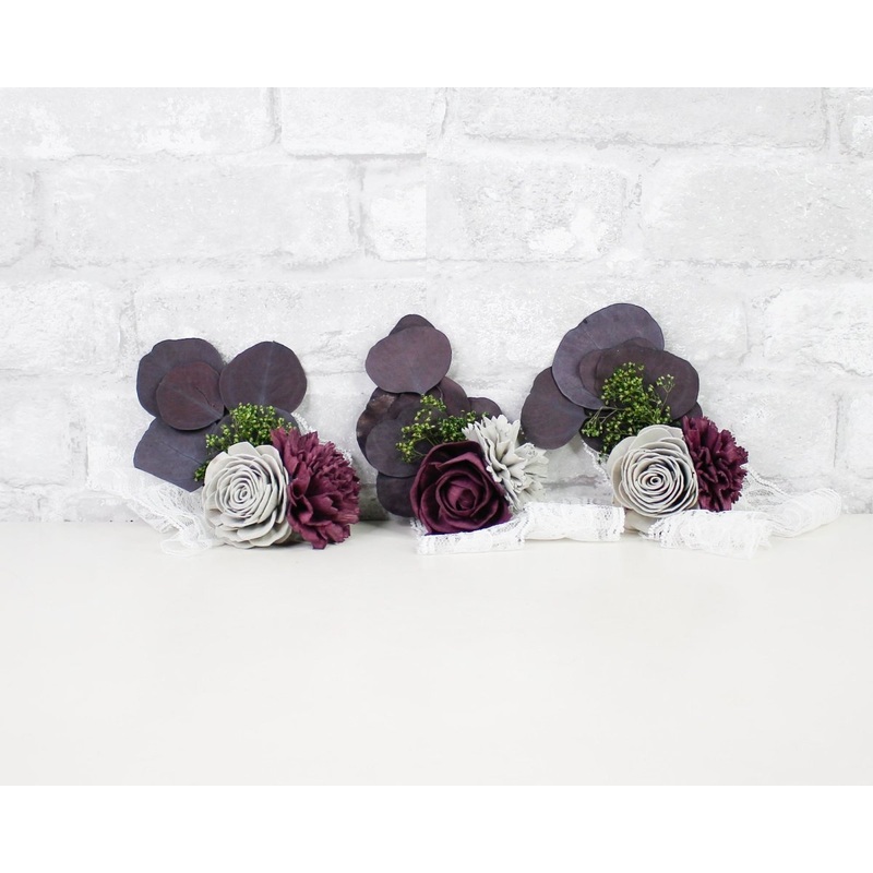 Paris Corsage (Set of 3)*-DIY & BIFM & RTS