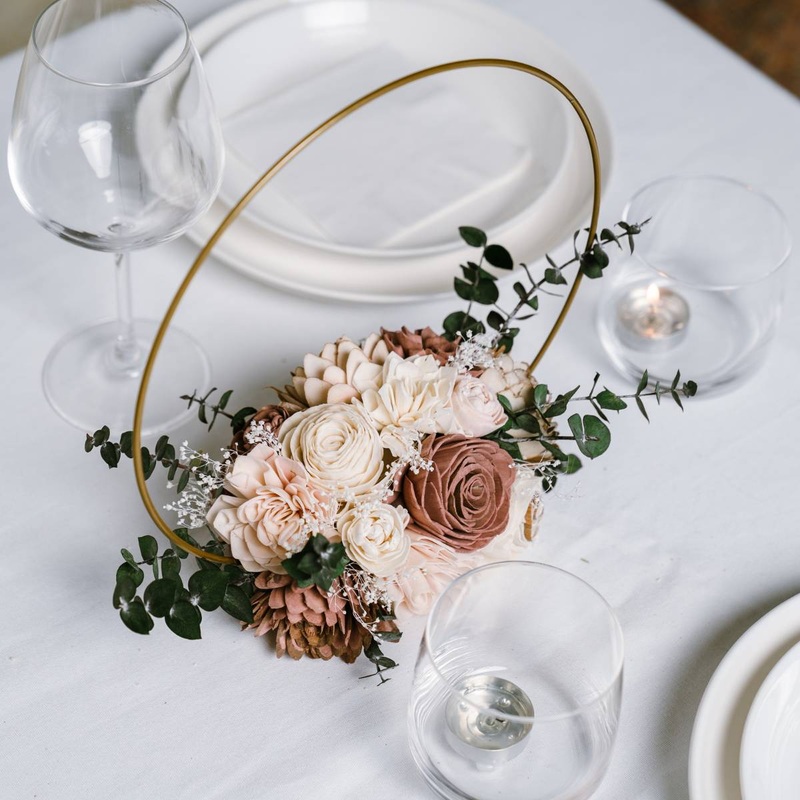 The Best Hoop Centerpiece