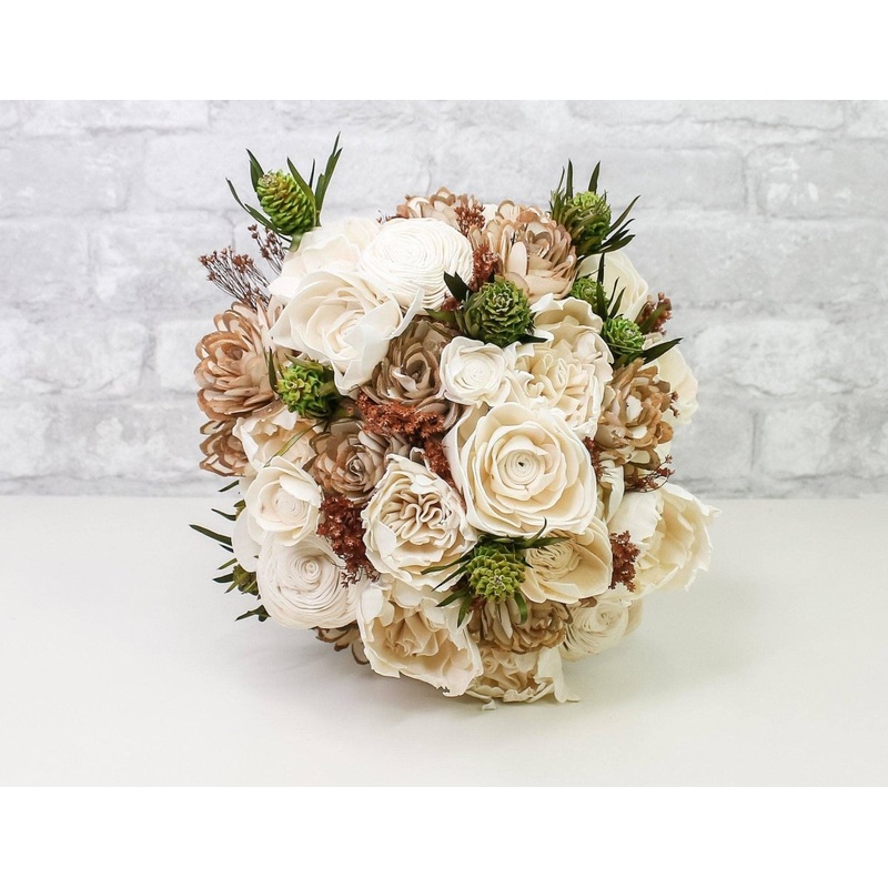 Woodland Bridal Bouquet-DIY & BIFM & RTS