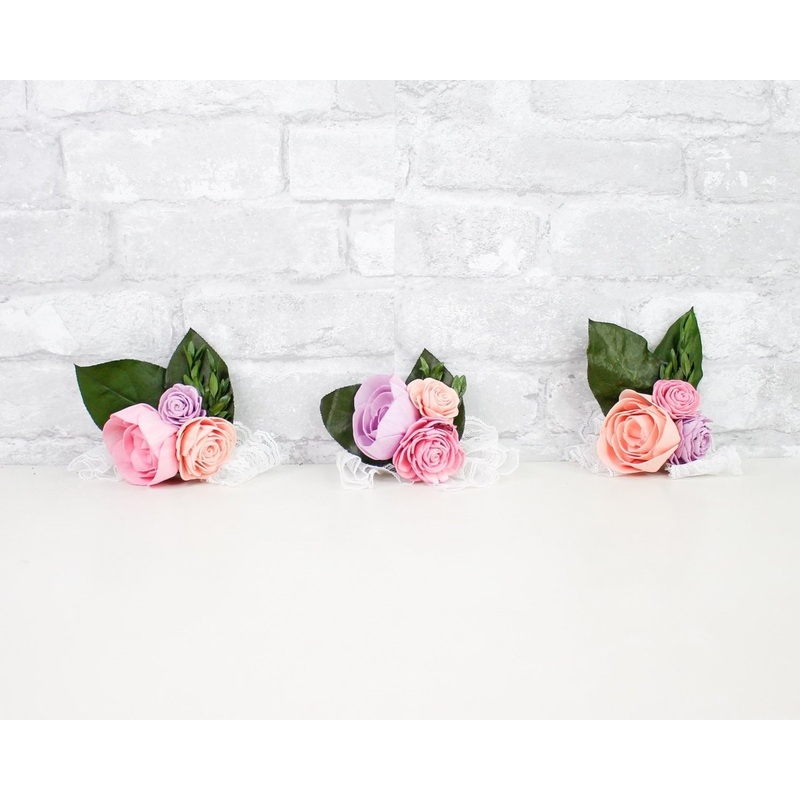 Botanical Beauty Corsage (Set of 3)*