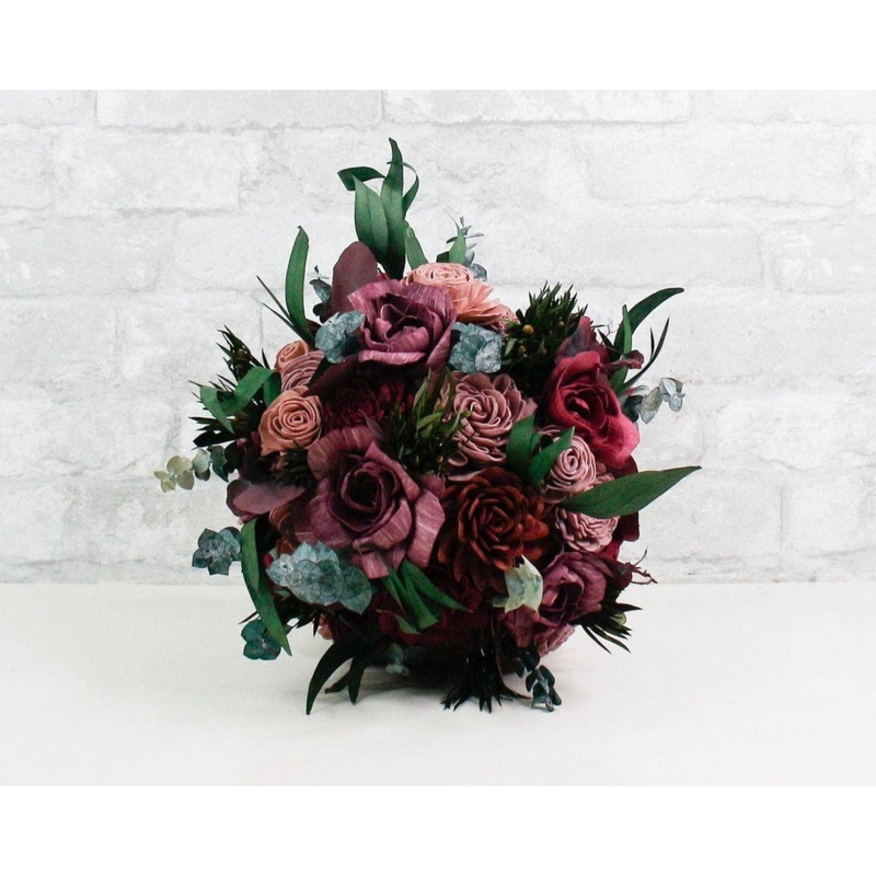 Brisk Burgundy Bouquet-DIY & BIFM & RTS