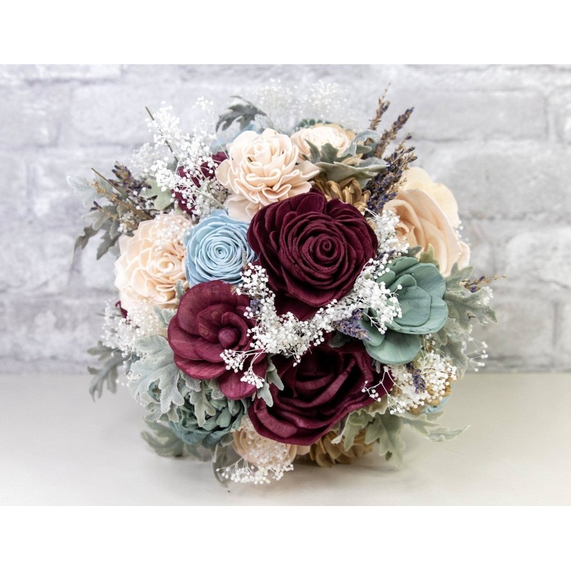 Constance Bridesmaid Bouquet-DIY & BIFM & RTS