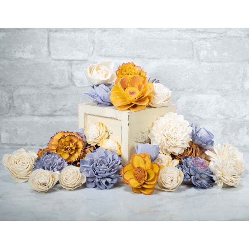 DIY Hand Painted Sunshine & Blue Skies Assortment