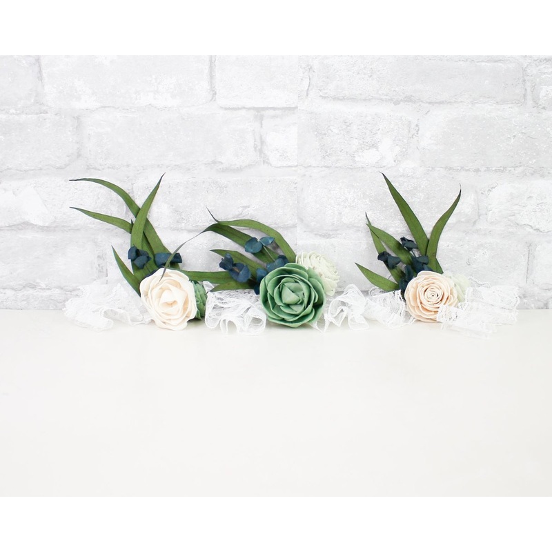 Olive Branch Corsage (Set of 3)*