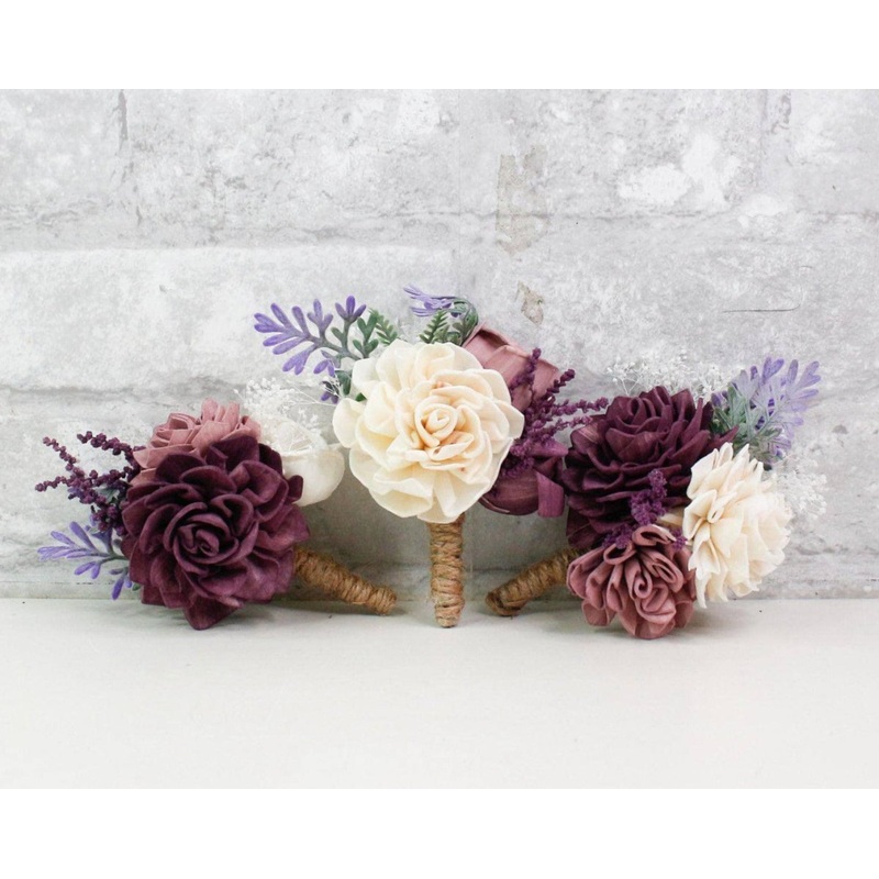 Palisade Boutonniere (Set of 3)*