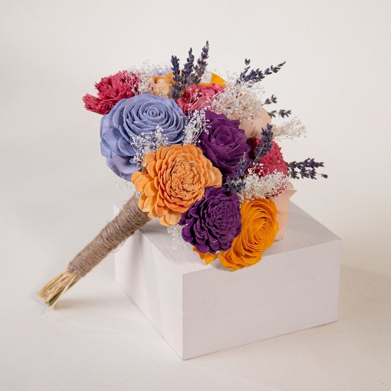 Peach Dawn Mini Bouquet*-DIY & BIFM & RTS