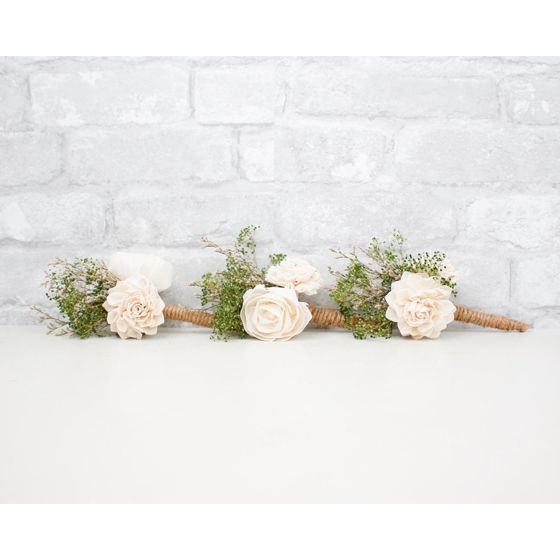 Woodland Boutonniere (Set Of 3)