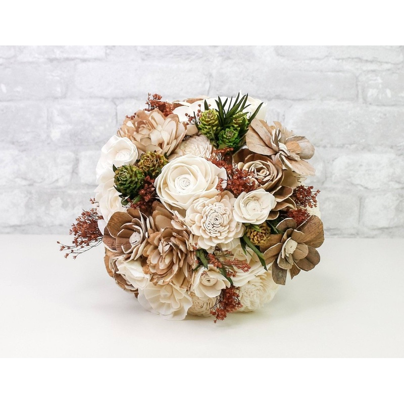 Woodland Bridesmaid Bouquet-DIY & BIFM & RTS