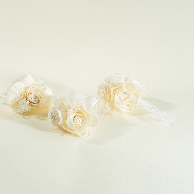 Bashful Beauty Corsage (Set of 3)