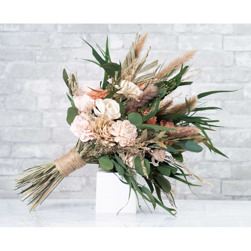 Boho Bliss Bridal Bouquet-DIY & BIFM & RTS