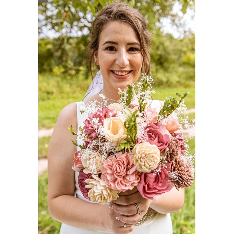Bubblegum Bliss Bridal Bouquet