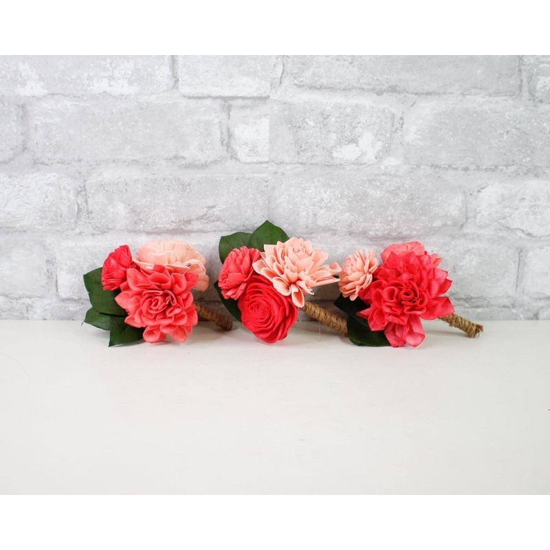 Caprice Boutonniere (Set of 3)