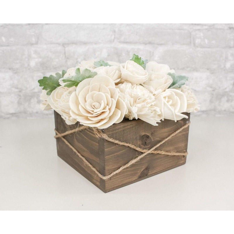 Dusty Miller Square Centerpiece Craft Kit