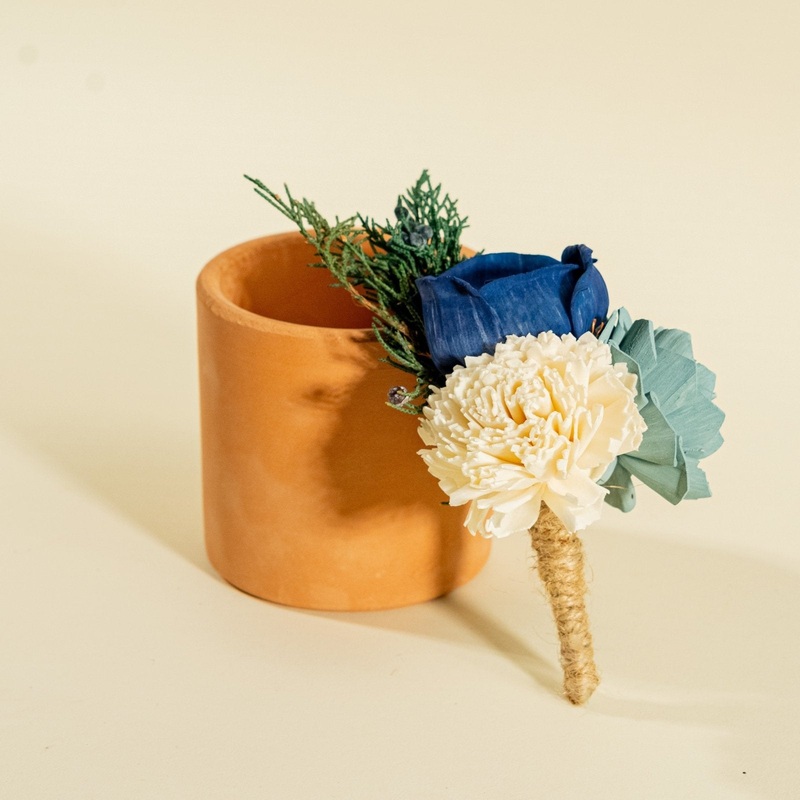 Juniper Groom’s Boutonniere*-DIY & BIFM & RTS