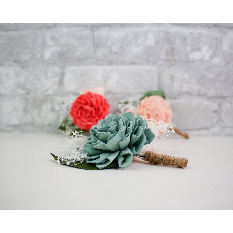 Vacay Vibes Boutonniere (Set of 3)