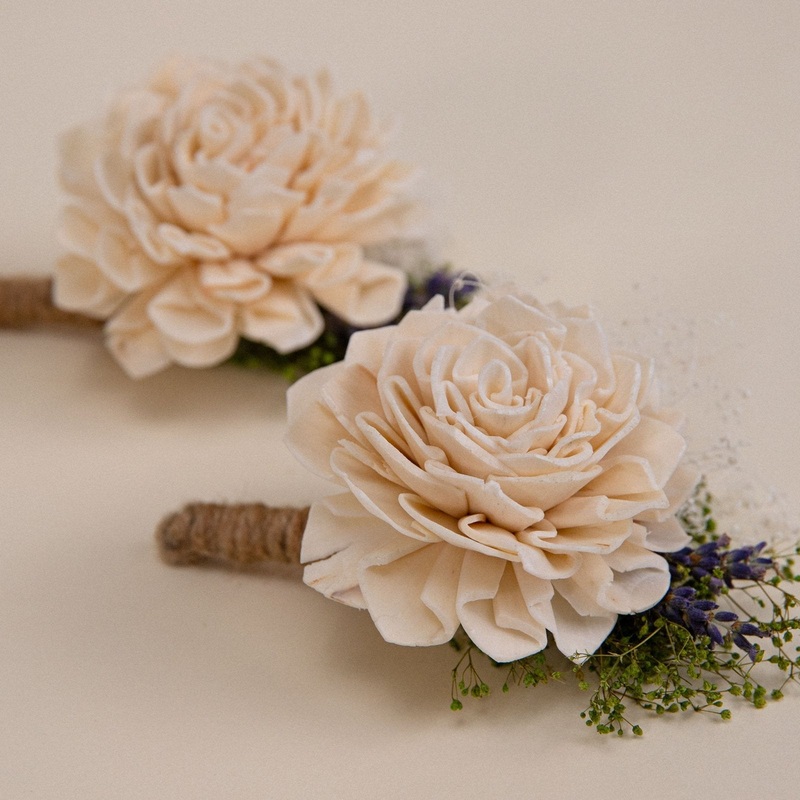 All Natural Father’s Boutonniere (Set of 2)