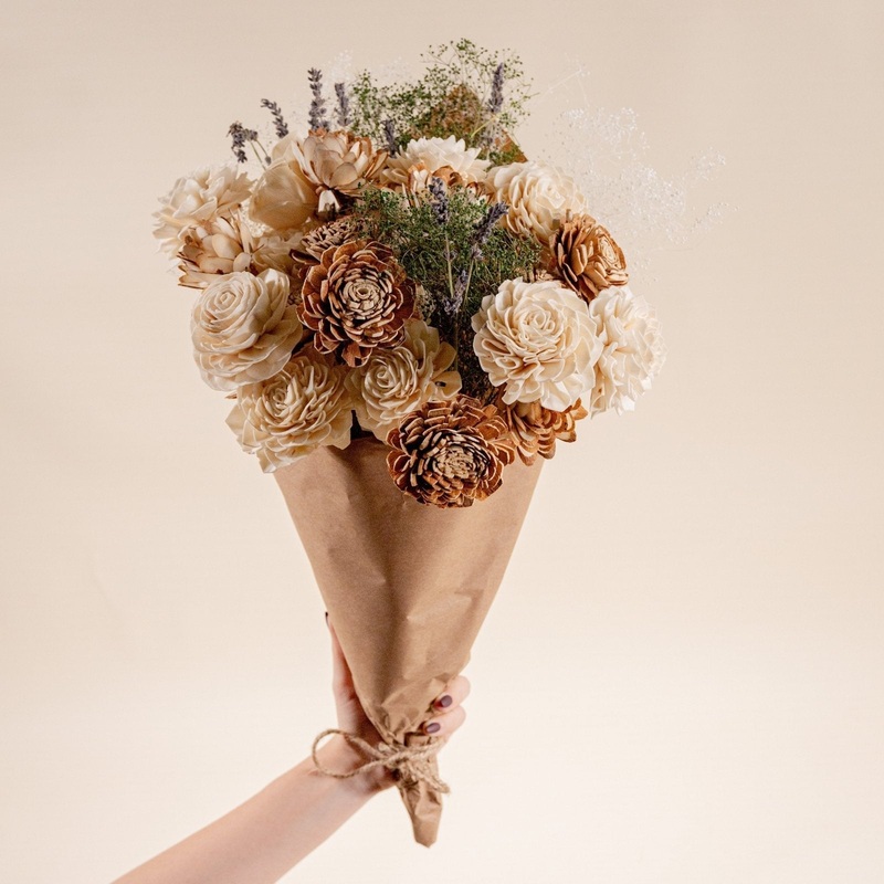 All Natural Loose Flower Bouquet