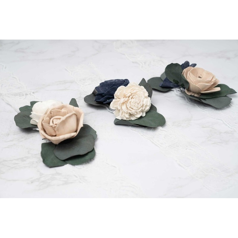 Anchored In Love Corsage (Set of 3)