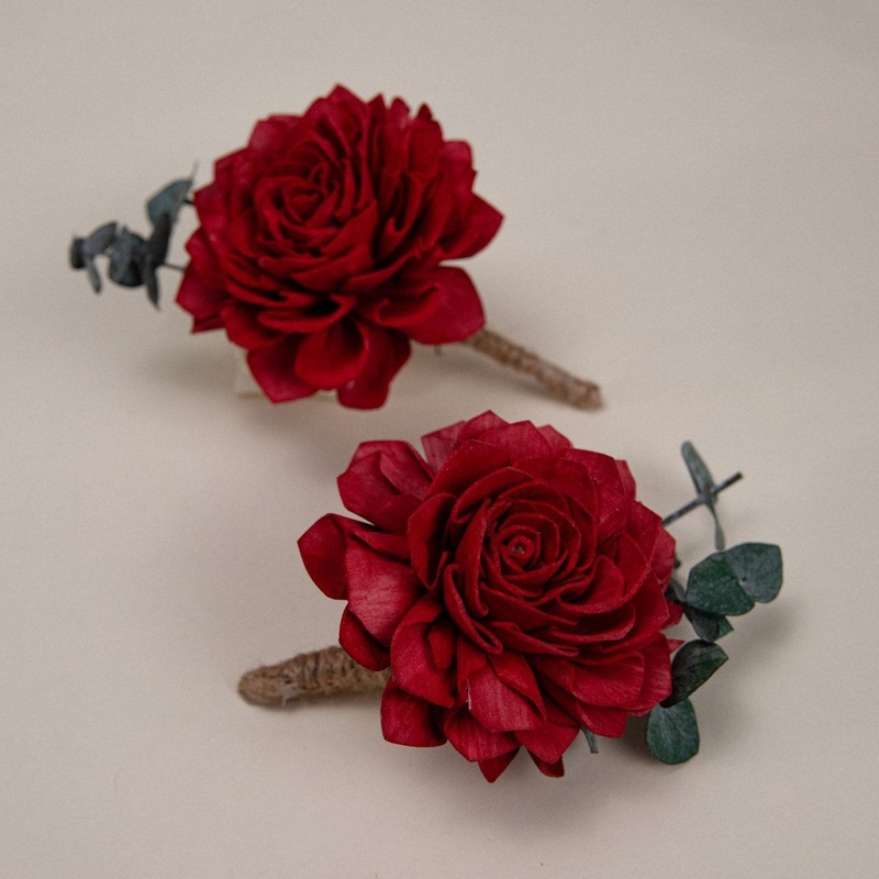 Classic Royal Father’s Boutonniere (Set of 2)