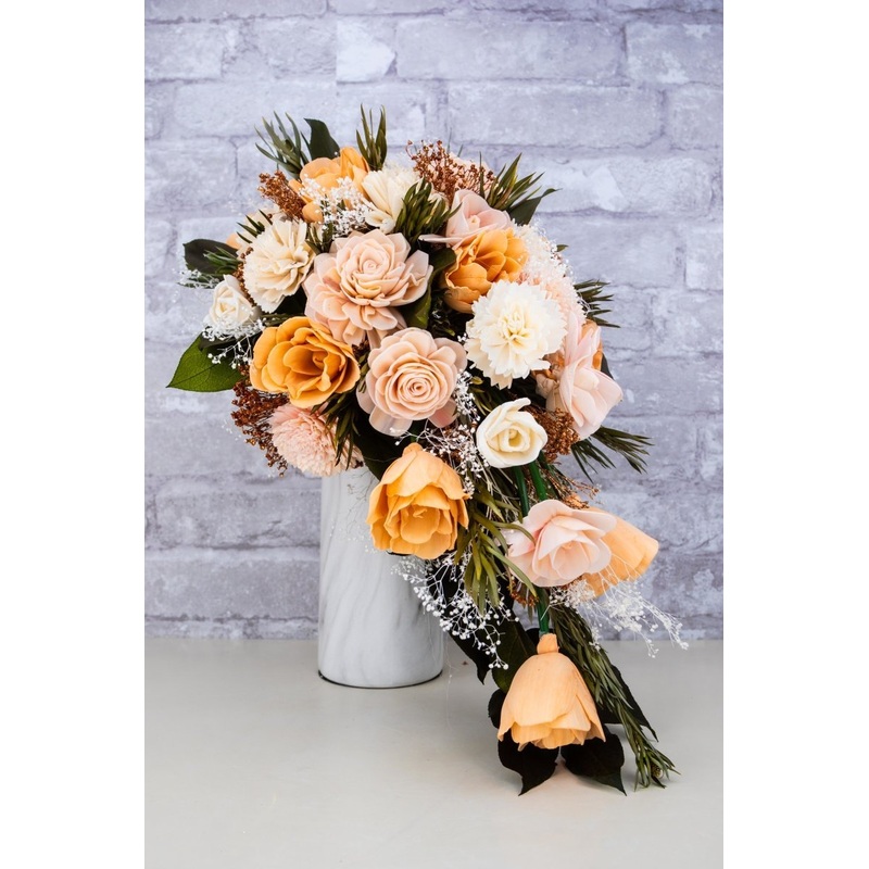 Copper Stream Cascade Bouquet-DIY & BIFM & RTS