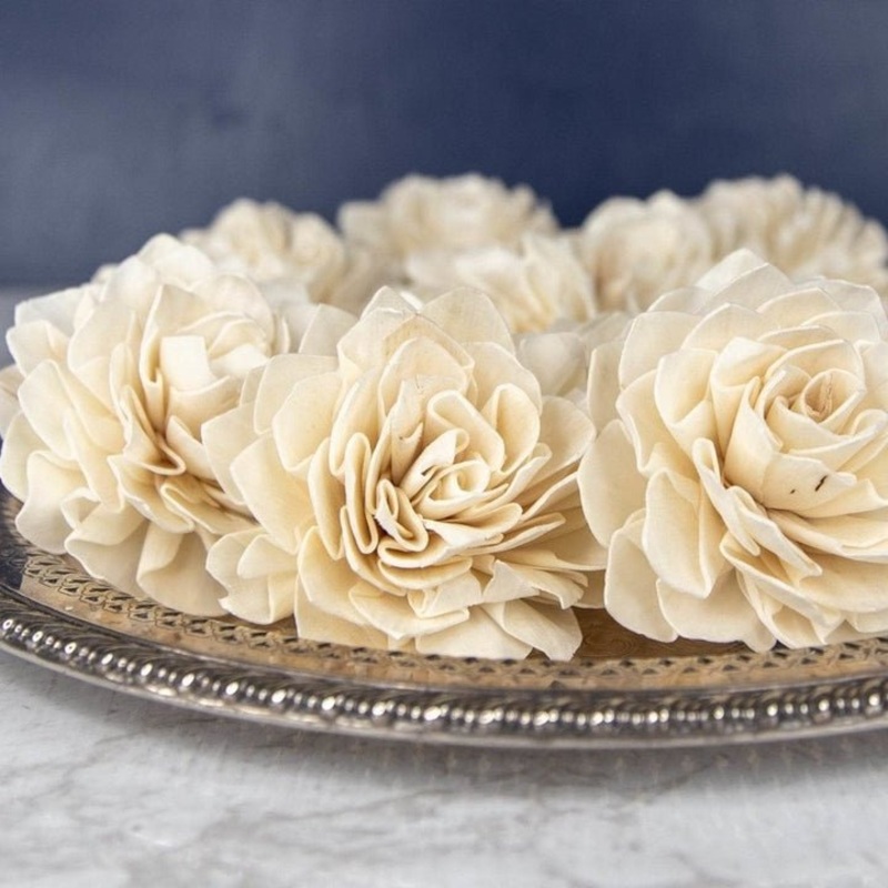 Dyed Dahlia Flowers – 100 Pack