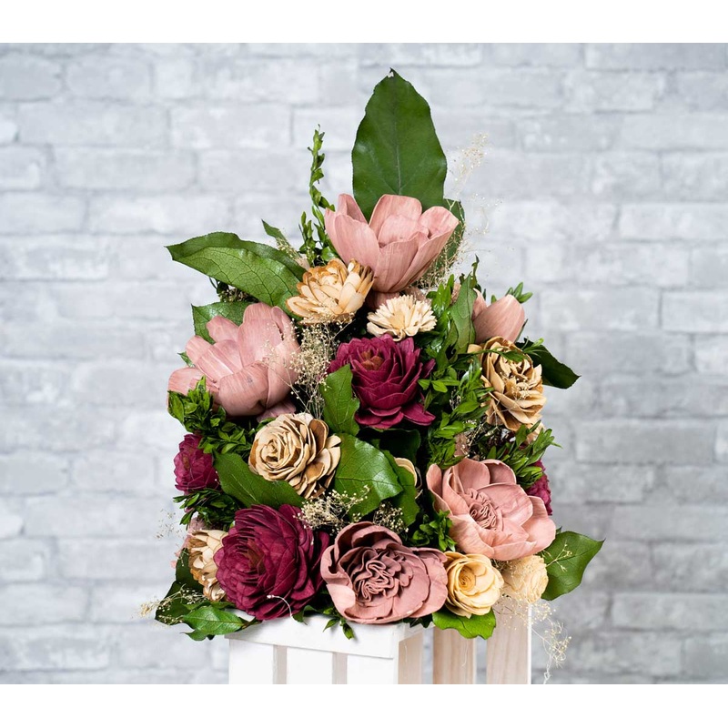 Vintage Vineyard Standing Arrangement