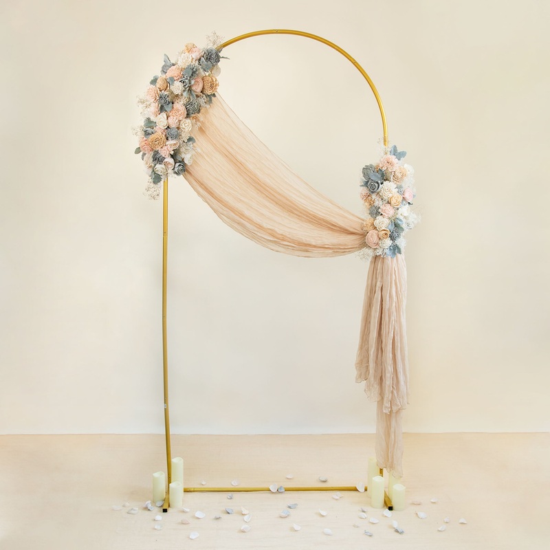 All That Glam Wedding Arch Decor