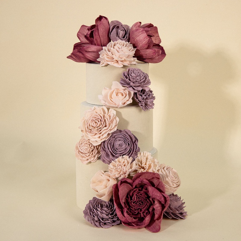 Cake Topper – Luxe Peony