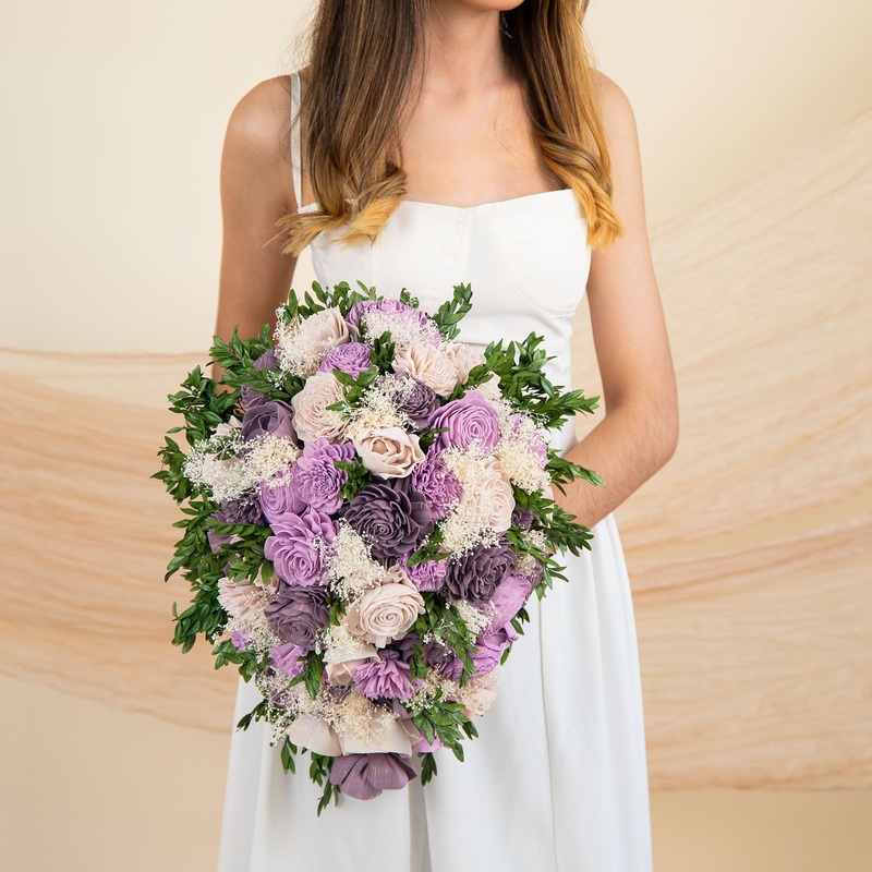 Extra Large Cascade Bouquet – Zen Garden*