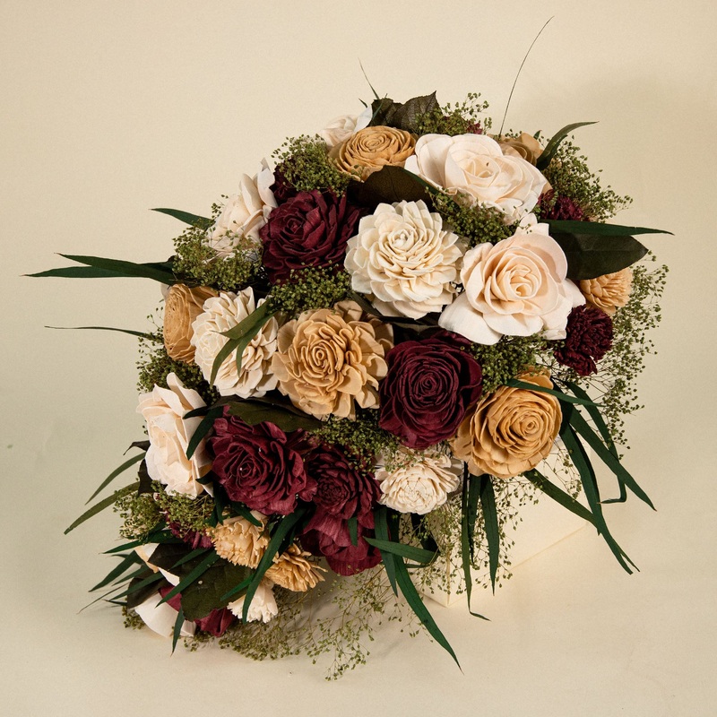 Gardenia Cascade Bouquet*-DIY & BIFM & RTS