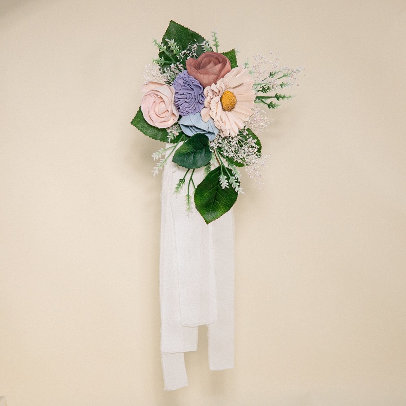 Luxe Daisy Chiffon Chair Decoration*