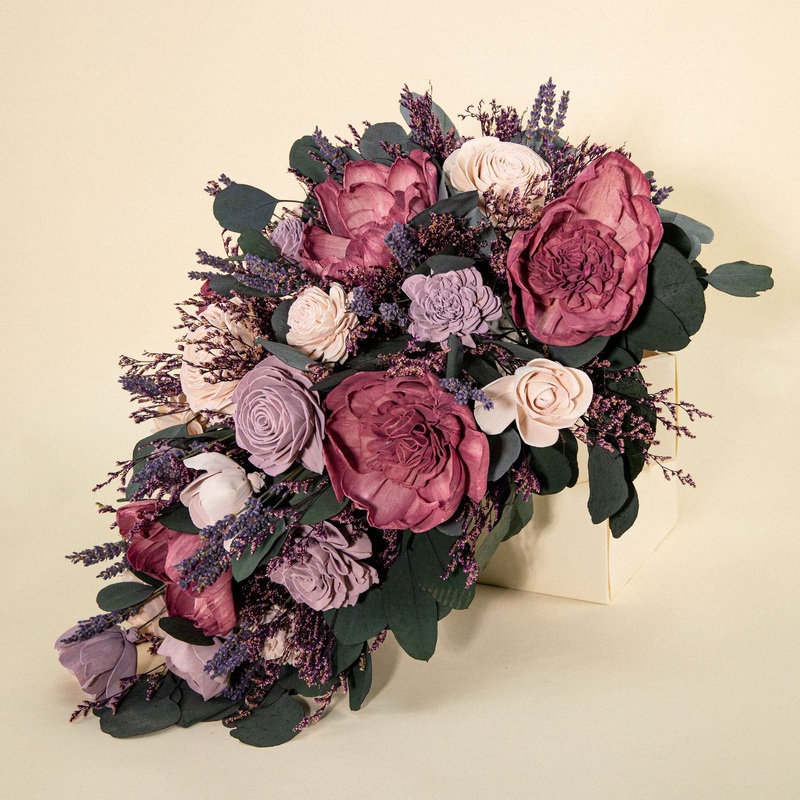 Luxe Peony Cascade Bouquet*-DIY & BIFM & RTS