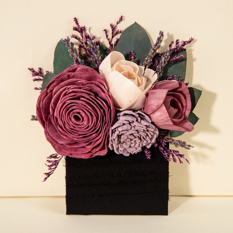 Luxe Peony Groom’s Pocket Boutonniere*