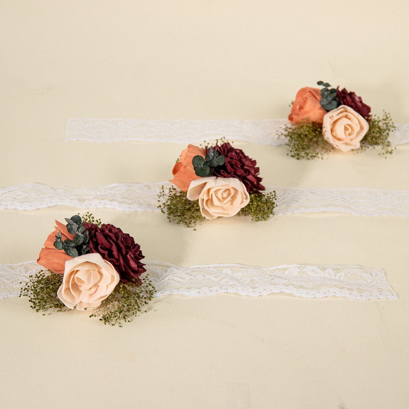 Rose Corsage (Set of 3)*-DIY & BIFM & RTS