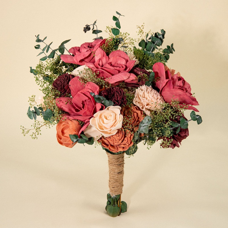 Wild Style Rose Bridal Bouquet