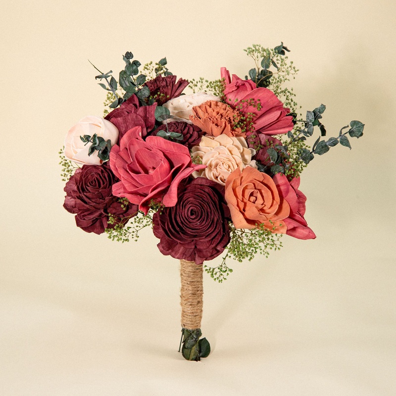 Wild Style Rose Bridesmaid Bouquet