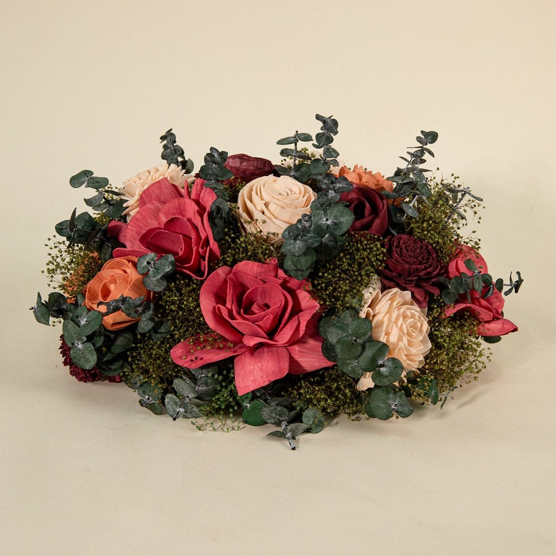 Wild Style Rose Centerpiece-DIY & BIFM & RTS