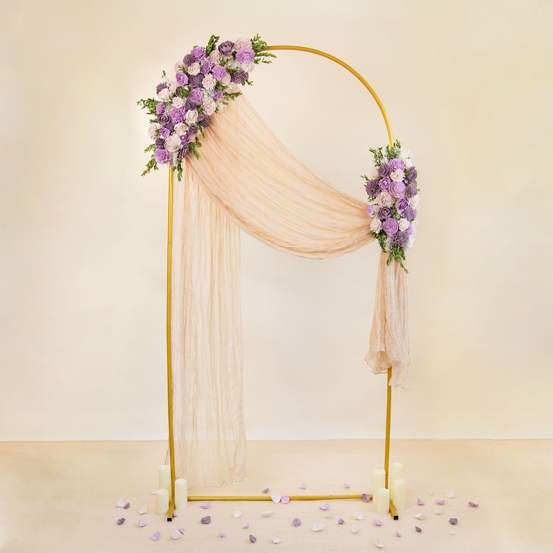 Zen Garden Wedding Arch Decor-DIY & BIFM & RTS