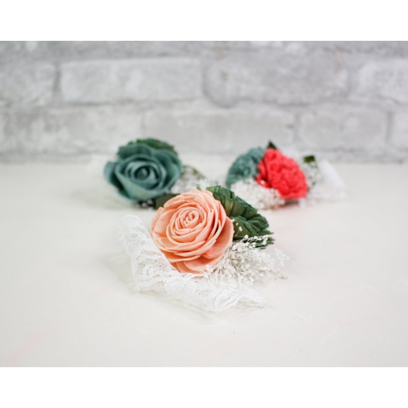 Custom Corsage (Set of 3)*-DIY & BIFM & RTS
