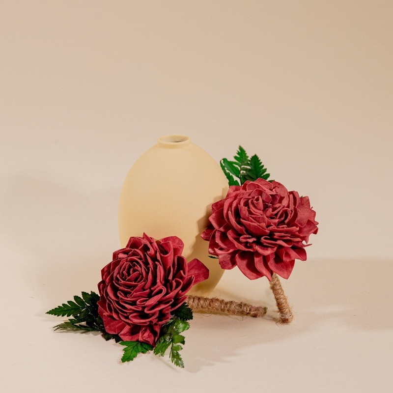 Custom Father’s Boutonniere (Set of 2)*