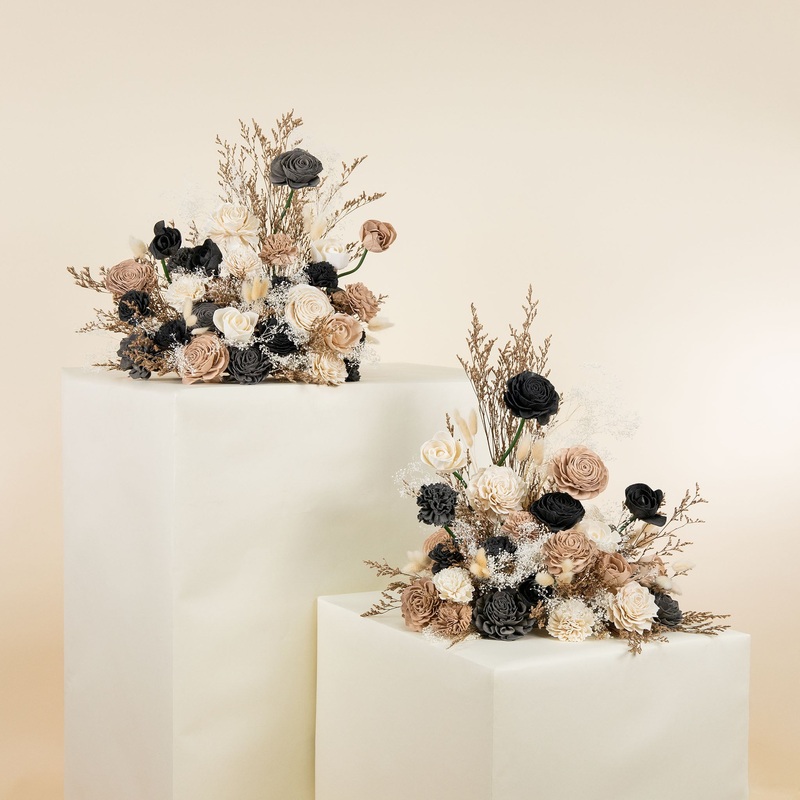 Retro Modern Free Standing Florals (Pack of 2)*