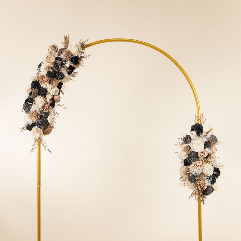 Retro Modern Wedding Arch Decor*