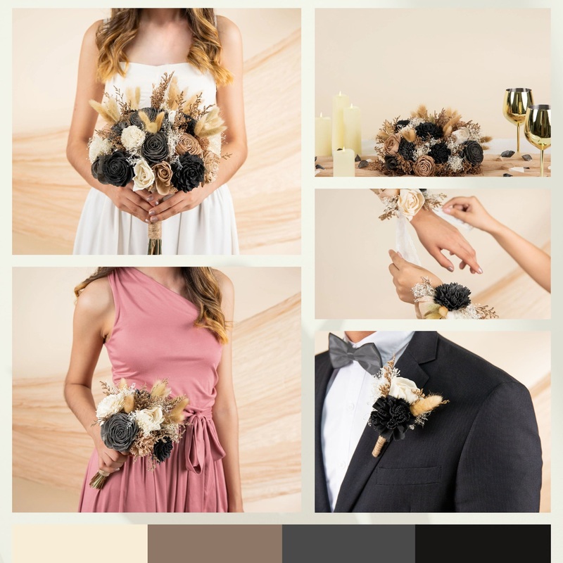 Retro Modern Wedding Bundle Builder