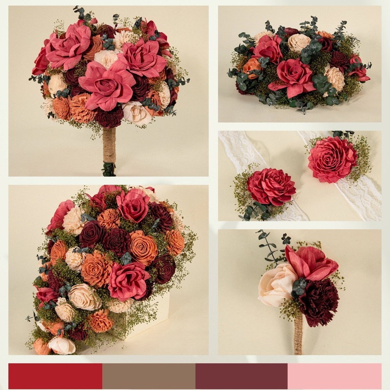Rose Wedding Bundle Builder
