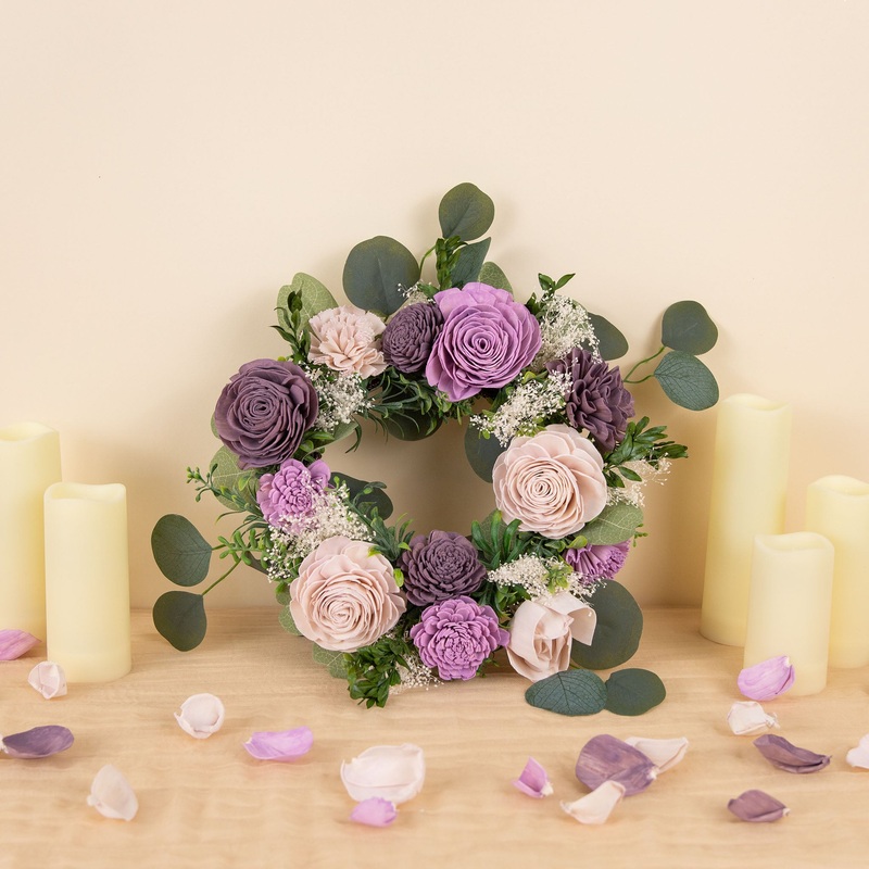 Zen Garden Wreath (Small)-DIY & BIFM & RTS