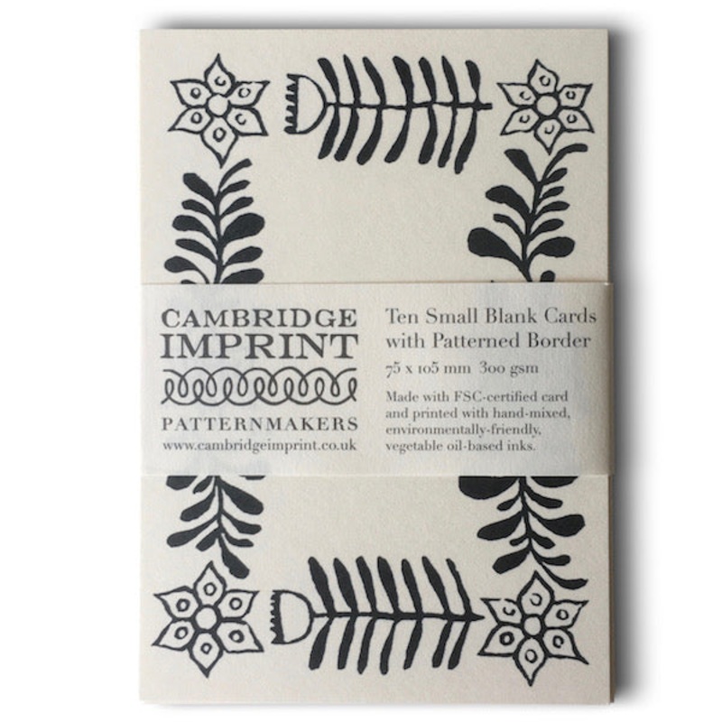 Cambridge Imprint Small Cards (pack 10)