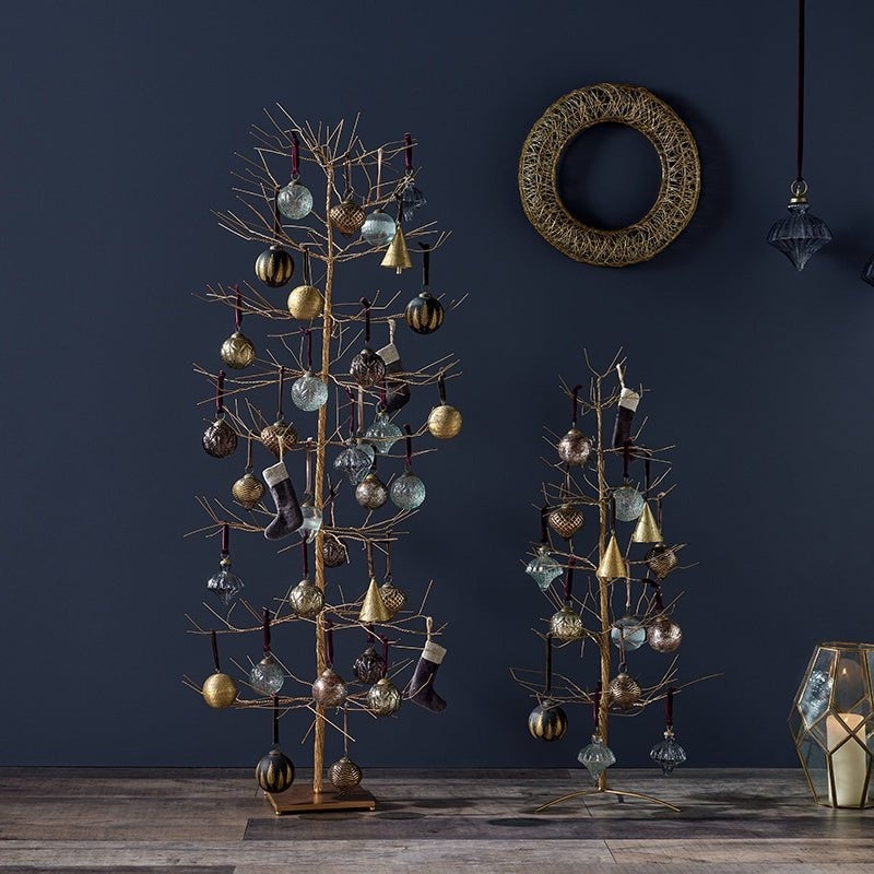 Charida brass toned wire tree-Small & Large