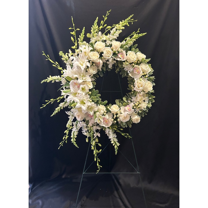 Heavenly Lilies Easel