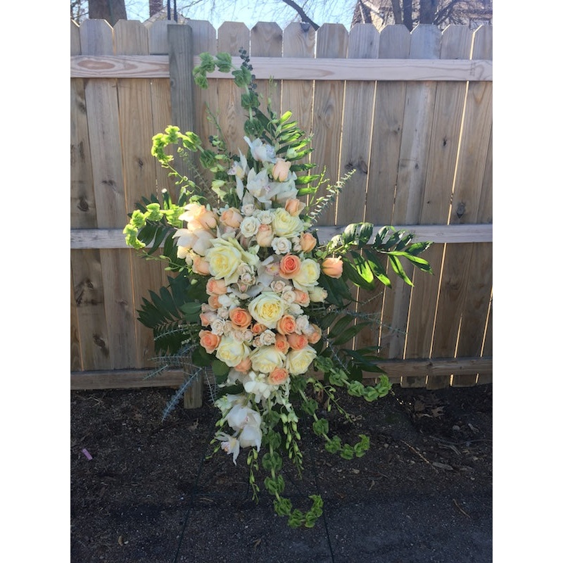 Peaches and Cream Easel